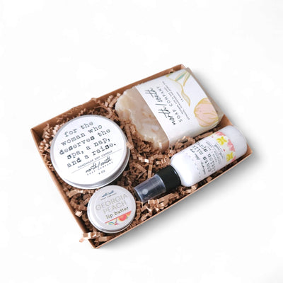 Mother's Day Gift Box - For the Woman Who Deserves the Spa, a Nap, and a Raise