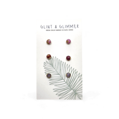 Bitty Studs Multi Earrings Set