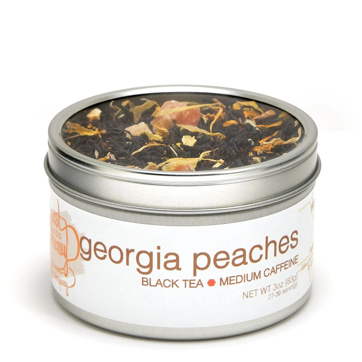 Georgia Peaches Tea - Large Tin