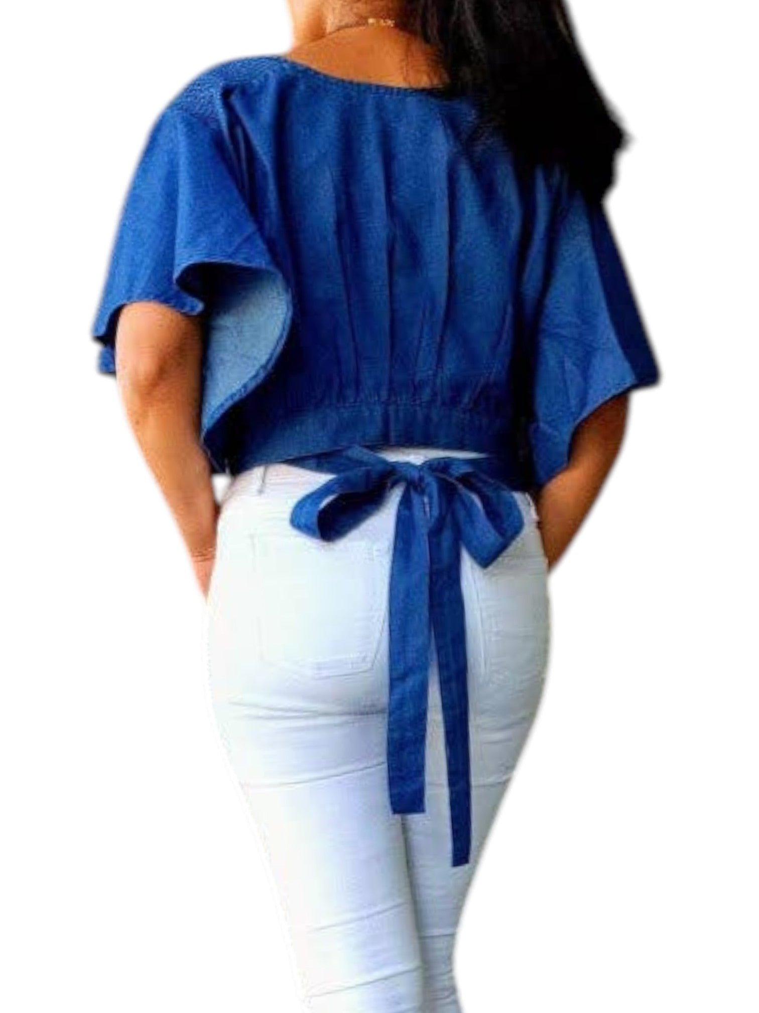 Haben Denim Crop Top