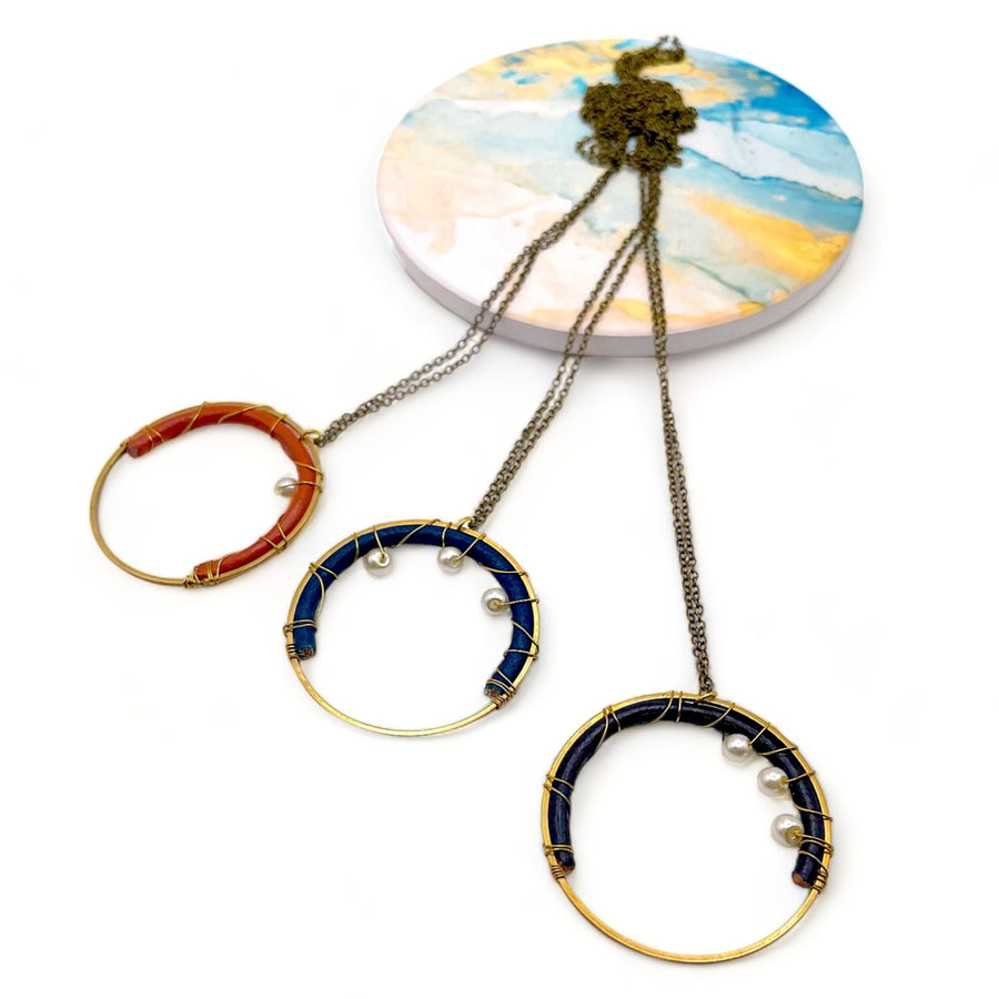 Captured Pearl Necklace