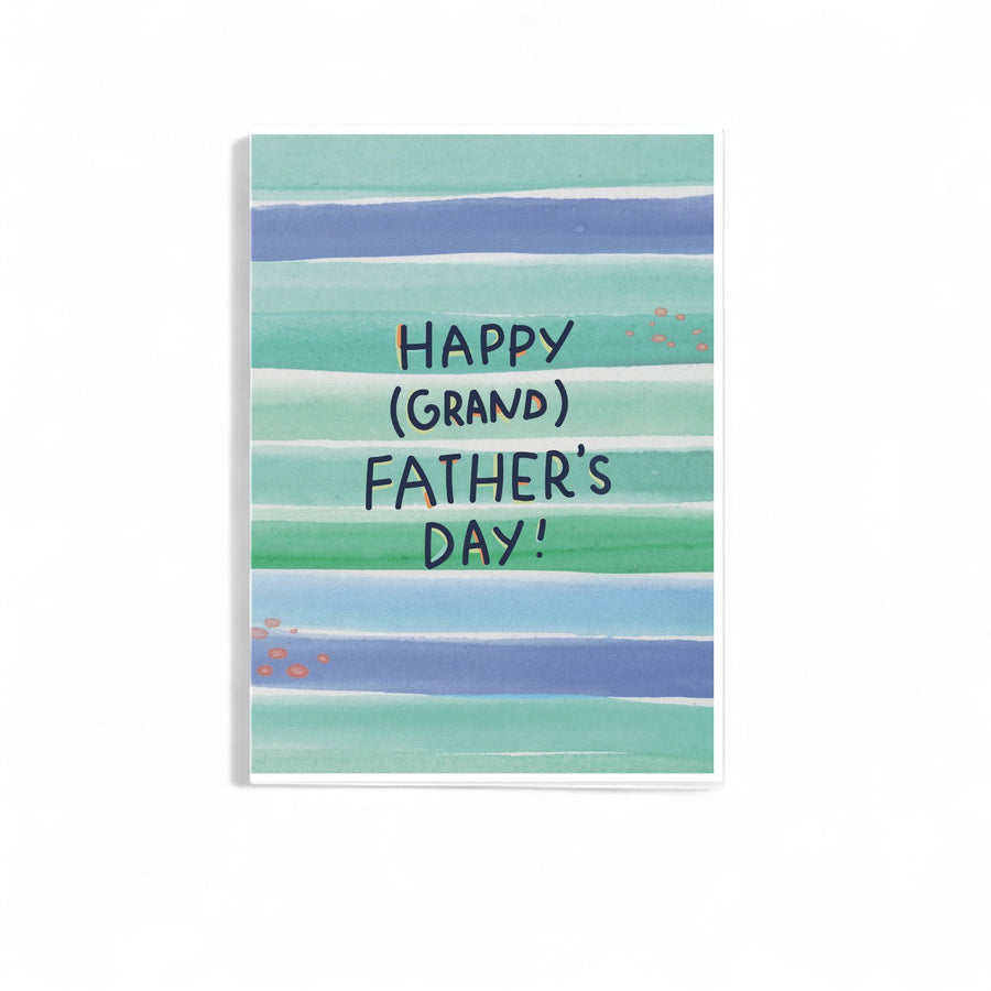 Greeting Card - Father's Day - Grandfather - Peach or Plum