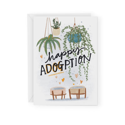 Greeting Card - Dog Adoption - New Pet - Congrats on your rescue dog- puppy fur baby