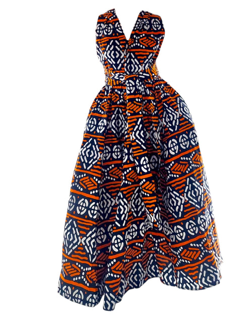 Henni Ankara Fabric Infinity Dress