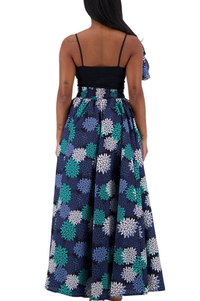 Hydrangeas Ankara Skirt