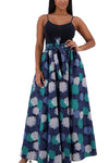 Hydrangeas Ankara Skirt