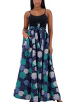 Hydrangeas Ankara Skirt