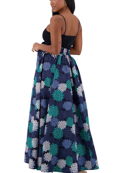 Hydrangeas Ankara Skirt