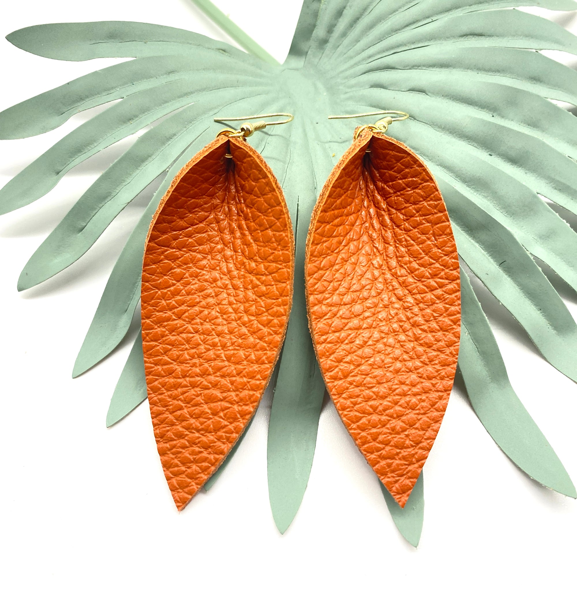 Leaf Earrings-Statement