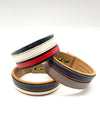 Biker Stripe cuff/ Bracelet-Men’s