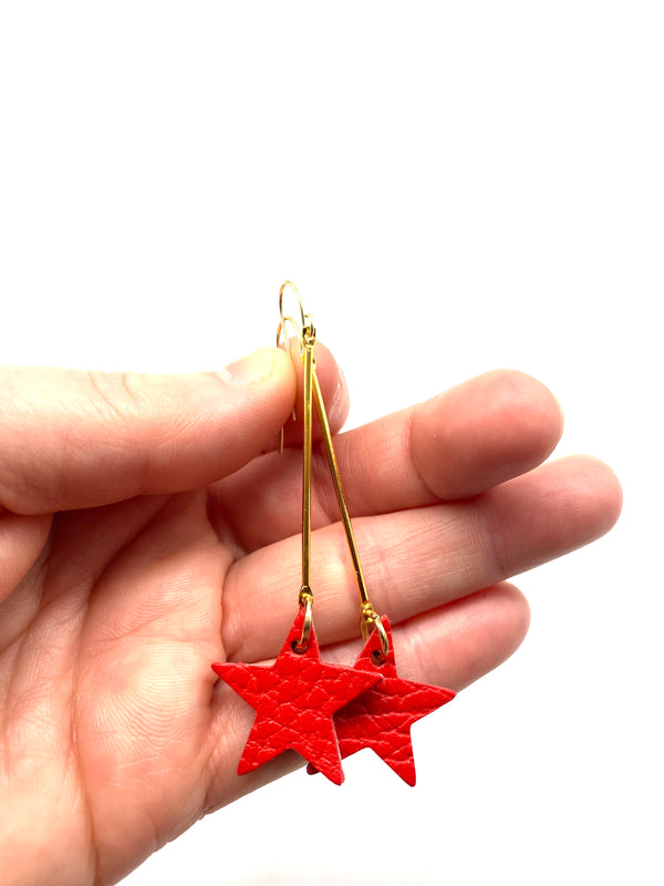 Star Bar Earrings