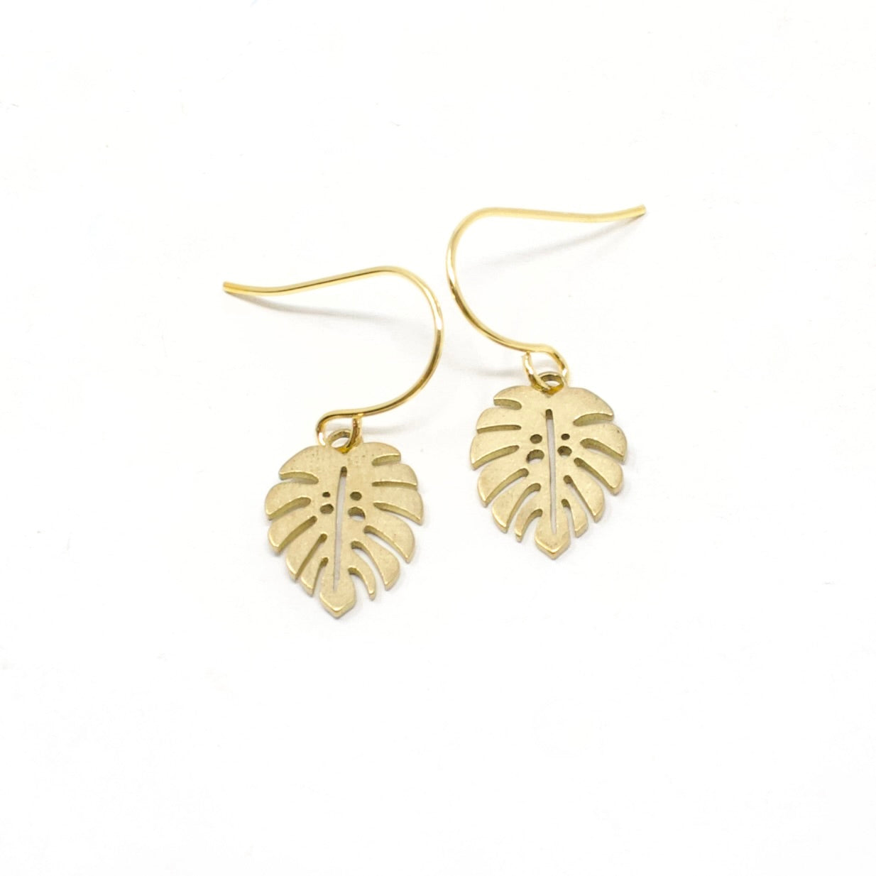 Monstera Earrings