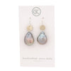 WHS Coin Pearl Earrings