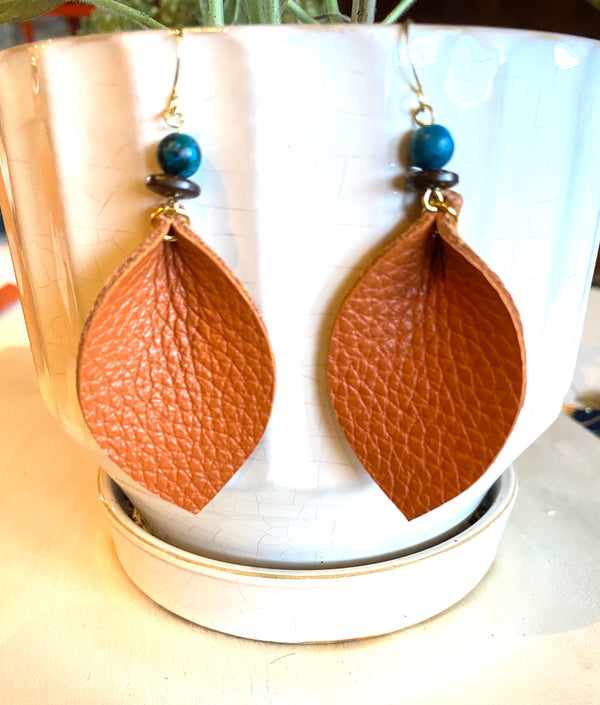 Layla Leaf Earrings
