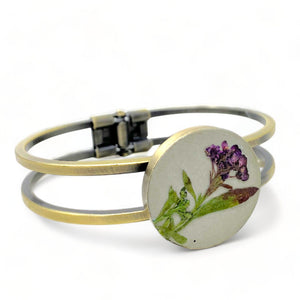 Vintage Concrete Flower Bracelet- III
