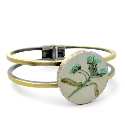 Vintage Concrete Flower Bracelet- IV