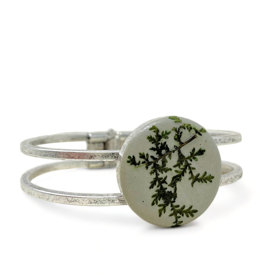 Vintage Concrete Botanical Bracelet