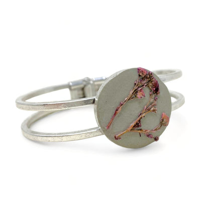 Vintage Concrete Flower Bracelet- V