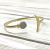 Concrete Moon Bracelet - I