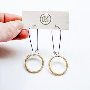 WHS Circle Hoop Earrings