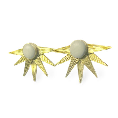 Concrete Aztec II Earrings