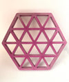Geometric Hexagon Trivet/Hot Plate
