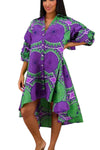 Kamara Ankara Fabric Dress