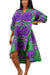 Kamara Ankara Fabric Dress