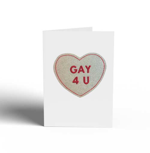 Gay for You Greeting Card with Magnet