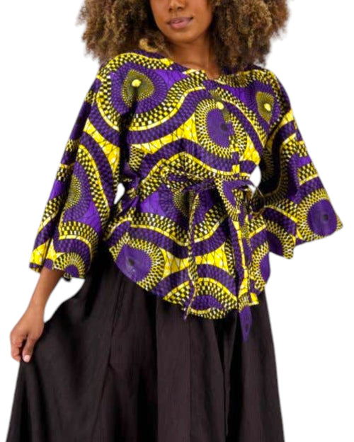 Lerato Ankara Fabric Shirt