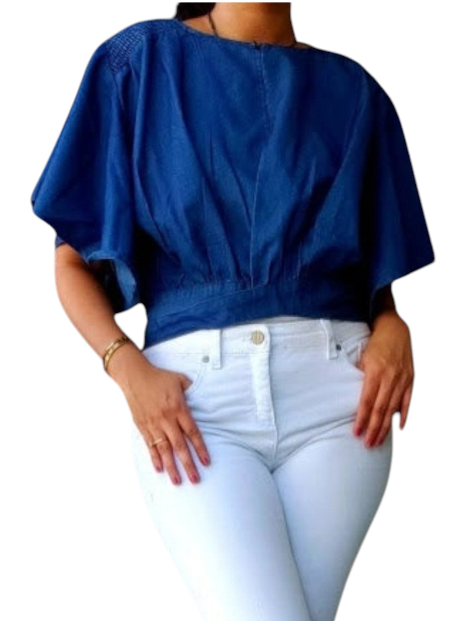 Haben Denim Crop Top