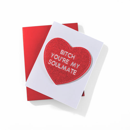 Soulmate Greeting Card with Magnet