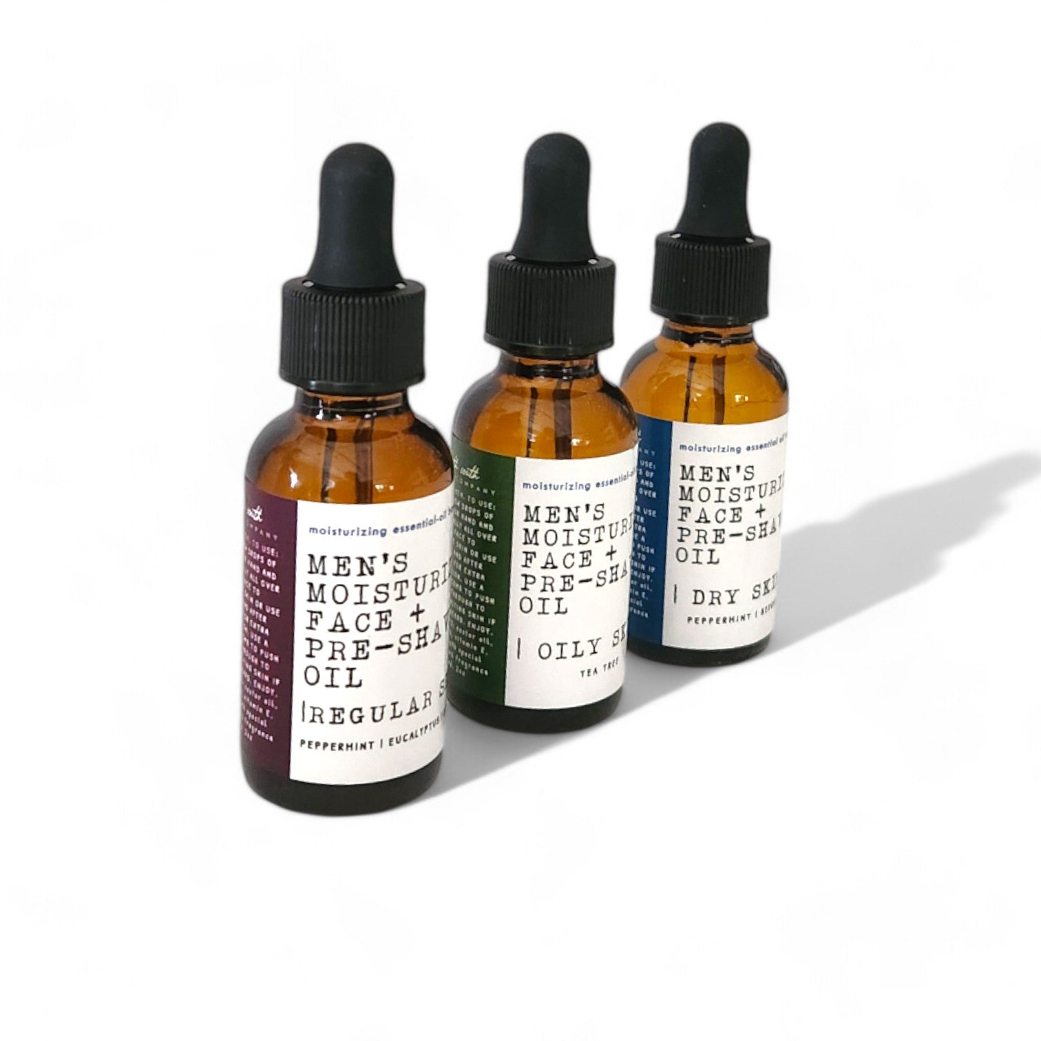 Men's Face and Pre-Shave oil - REGULAR, DRY OR OILY SKIN