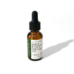 Men's Face and Pre-Shave oil - REGULAR, DRY OR OILY SKIN