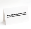 Card - Best Bonus Mom Ever