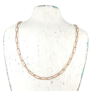 Petite Paperclip Chain - gold-filled