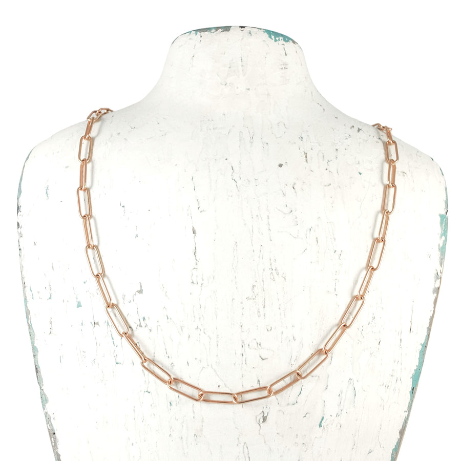 Petite Paperclip Chain - gold-filled