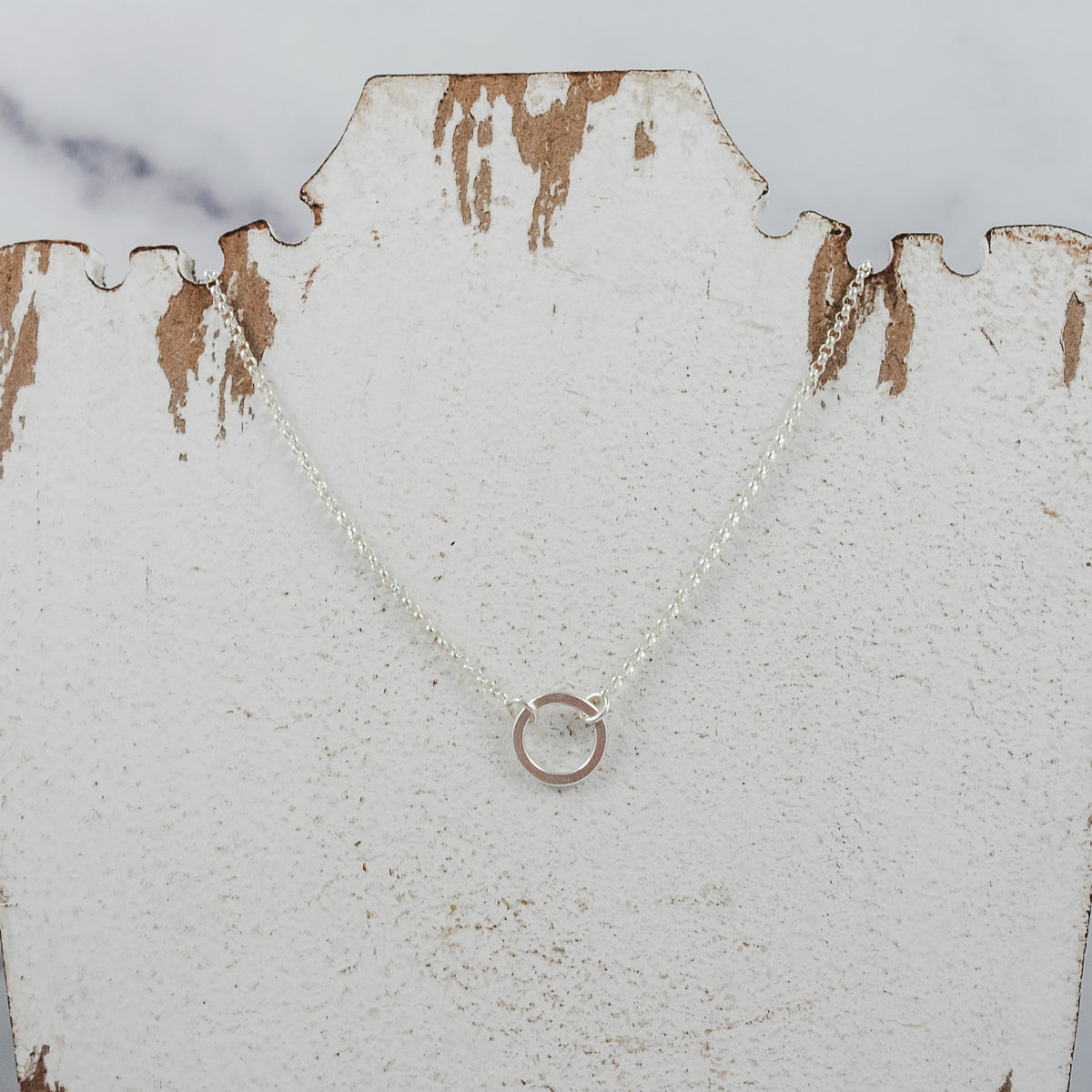 Petite Ring Pendant - sterling silver