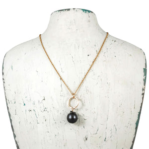 Baroque Pearl Pendant - gold filled