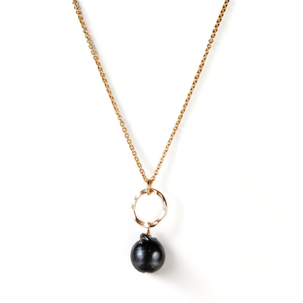 Baroque Pearl Pendant - gold filled