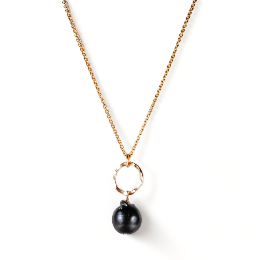 Baroque Pearl Pendant - gold filled