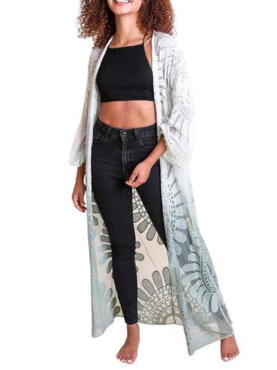 WHS Ombre Lace Kimono