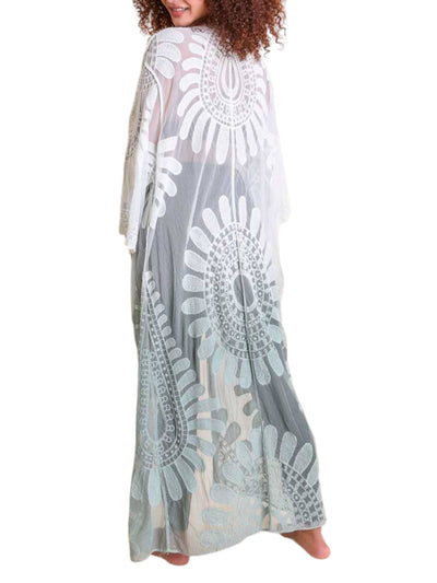 WHS Ombre Lace Kimono