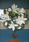 Felt Flower Magnolia Wreath