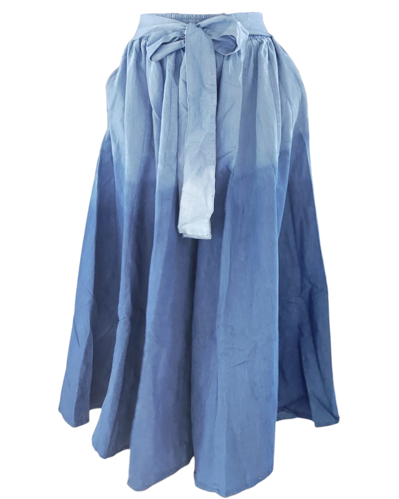 Ombre Jean Palazzo Pants