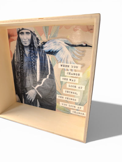 The Way You Look at Things Vintage Ephemera Picture Box