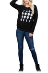 Moon Phases Sweatshirt