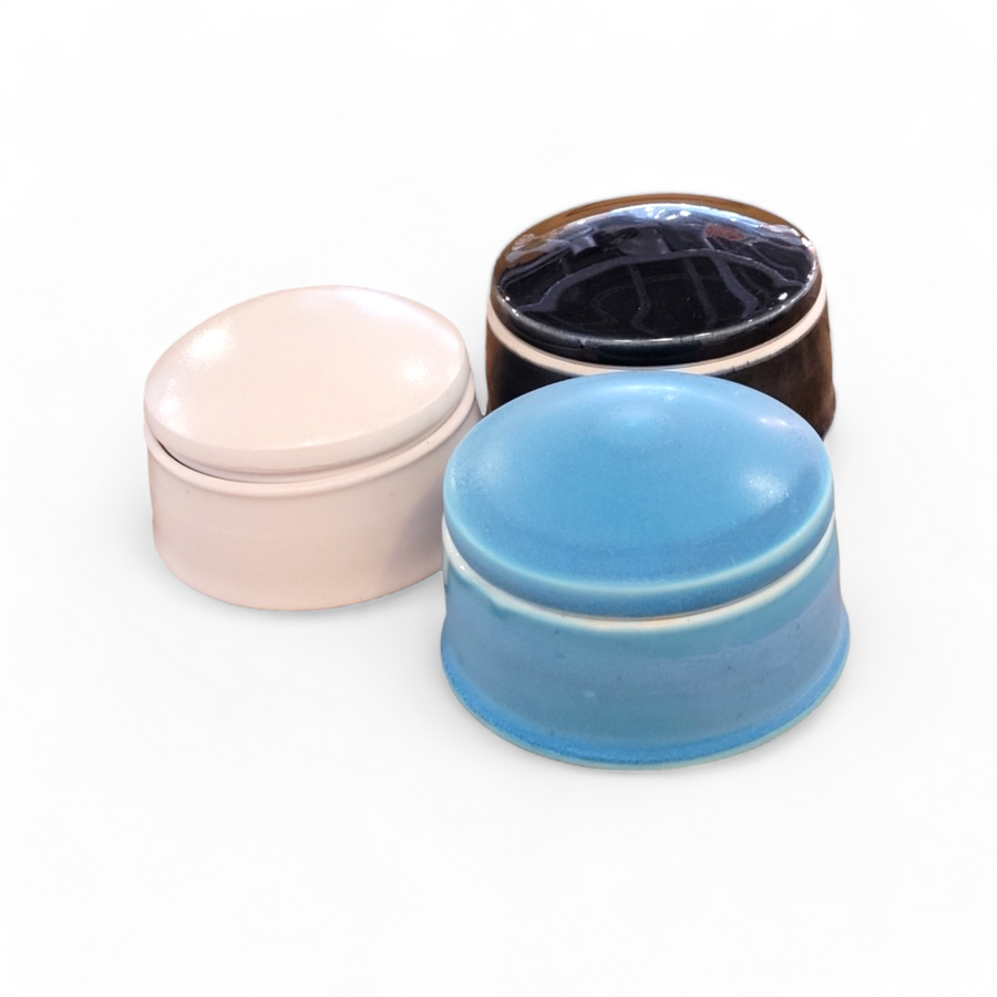 miniature ceramic boxes