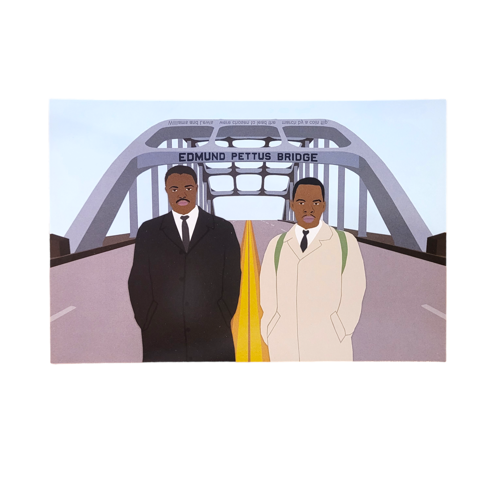 Clue Town: Postcard - Edmund Pettus Bridge