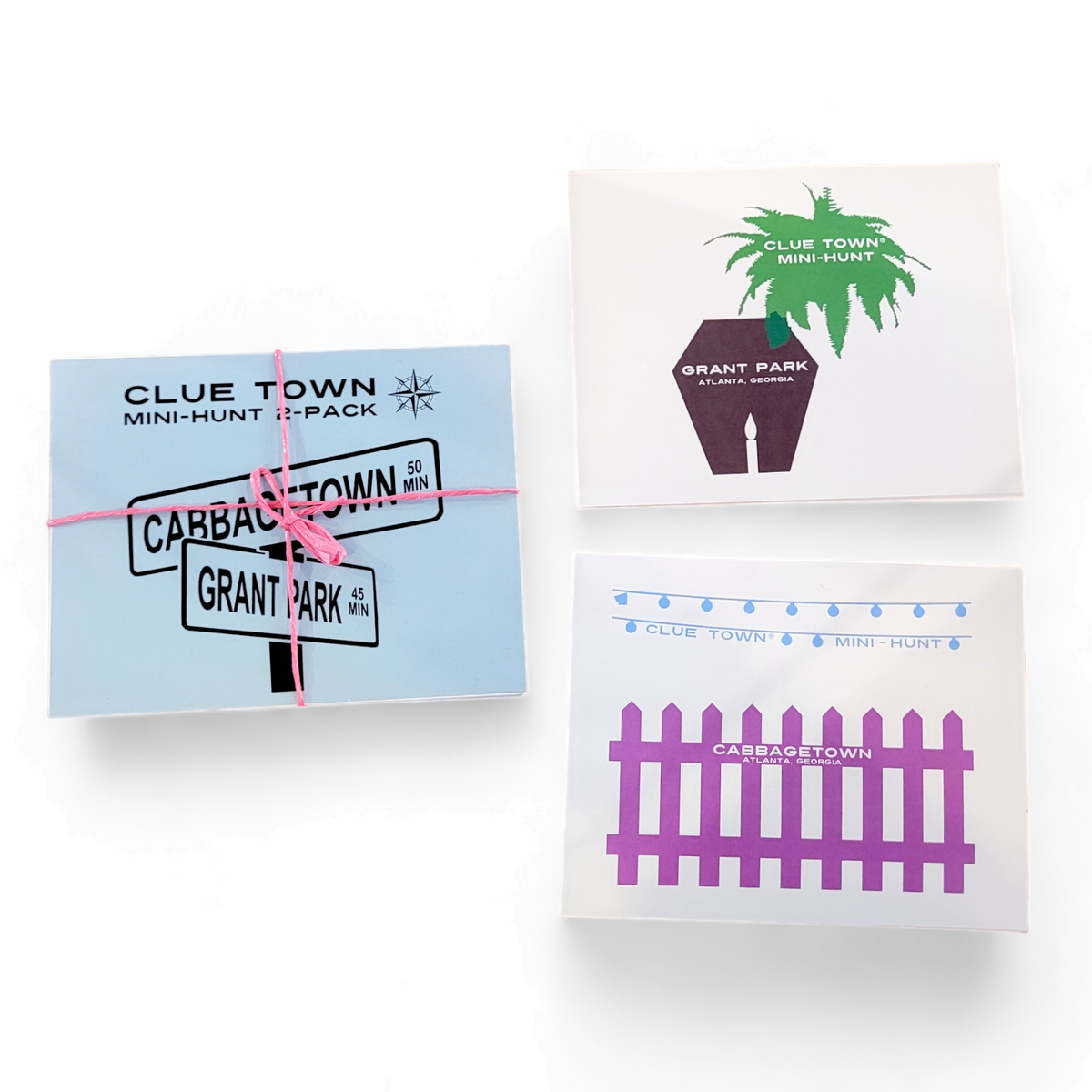 Clue Town Mini Hunt 2-Pack - Cabbagetown & Grant Park